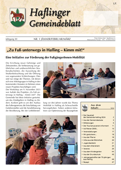 Haflinger Gemeindeblatt 01/2023